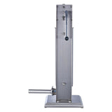 Vertical 7 L sausage stuffer disassembled for cleaning