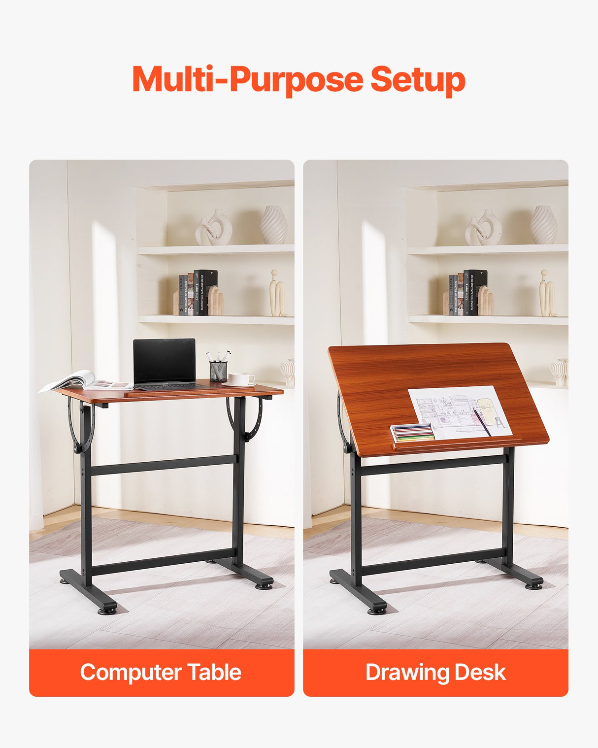 Banks Office Desk 90cm view 6
