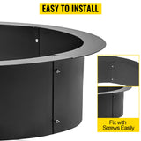 Middleton Fire Pit Ring, 106cm Steel