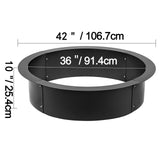 Middleton Fire Pit Ring, 106cm Steel