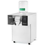 Stainless steel commercial snowflake ice machine producing 175 kg of ice per day