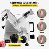 Built in sharpening stone mounted on the slicer housing
