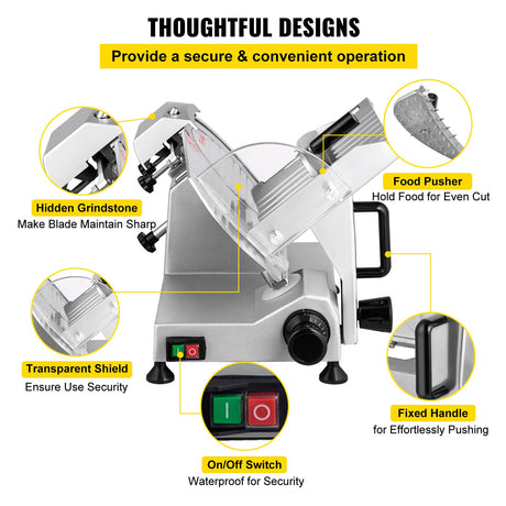 Thickness control set for thin slices between 0 and 12 millimetres