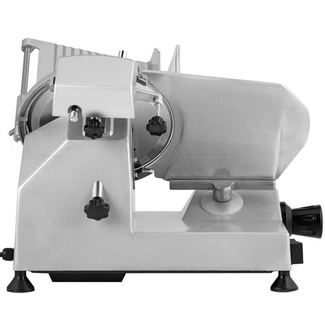 Non slip feet on the base of the meat slicer