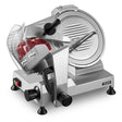 Commercial 320 W electric meat slicer with 300 mm carbon steel blade