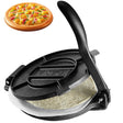 Cast iron tortilla press with 250 mm plate, closed