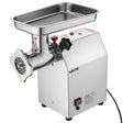 Size 22 commercial electric meat grinder with 1100 W motor and metal feed hopper