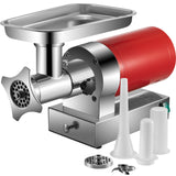 1100 W stainless steel electric meat grinder and mincer with meat tray