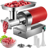 Single button control and circuit breaker on the meat grinder