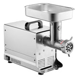 Mince coming out of the grinder head into a bowl