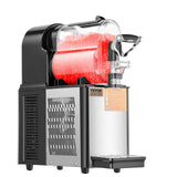 Commercial slushy machine with 3 litre clear tank and stainless steel body