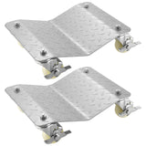 Tire wheel dollies 16 x 12 inch steel car dolly 2 pack