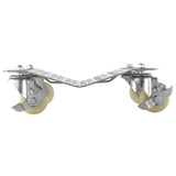 Tire wheel dollies 16 x 12 inch steel car dolly 2 pack