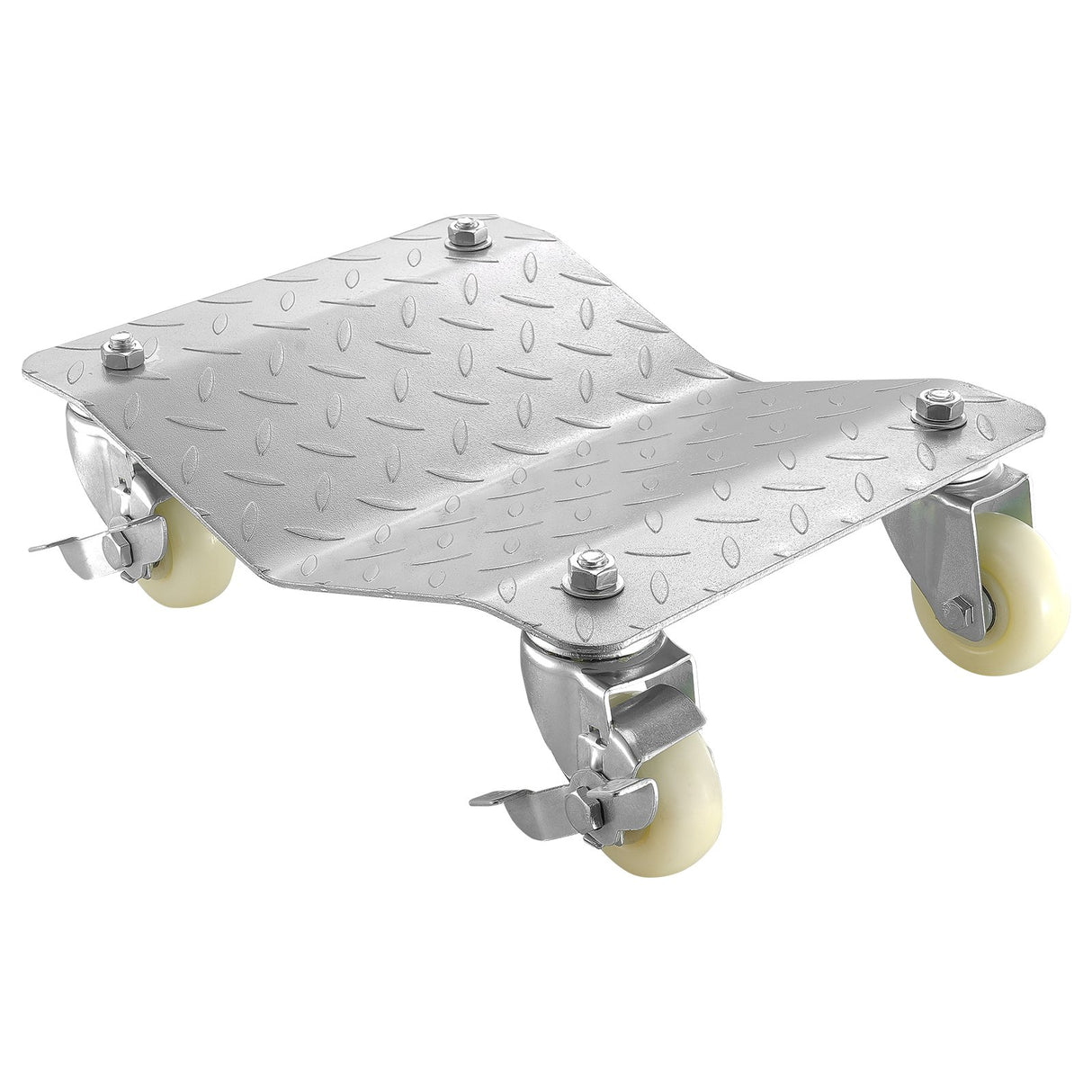 Tire wheel dollies 16 x 12 inch steel car dolly 2 pack