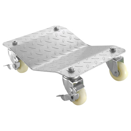 Tire wheel dollies 16 x 12 inch steel car dolly 2 pack