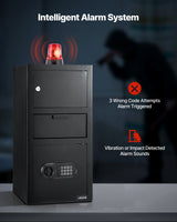 Lugano Drop Safe, 3.6 cu.ft, Front Drop Slot, Digital Keypad