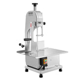 Even meat slices produced by the 650 W commercial bandsaw