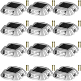 VEVOR Solar Driveway Lights 12-Pack