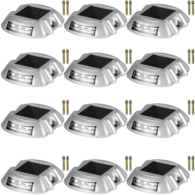 VEVOR Solar Driveway Lights 12-Pack