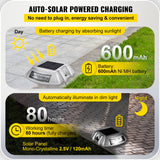 VEVOR Solar Driveway Lights 12-Pack