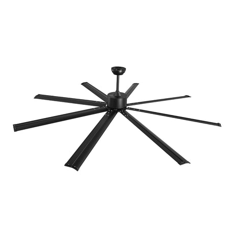 Mounting bracket and hardware included with the black ceiling fan