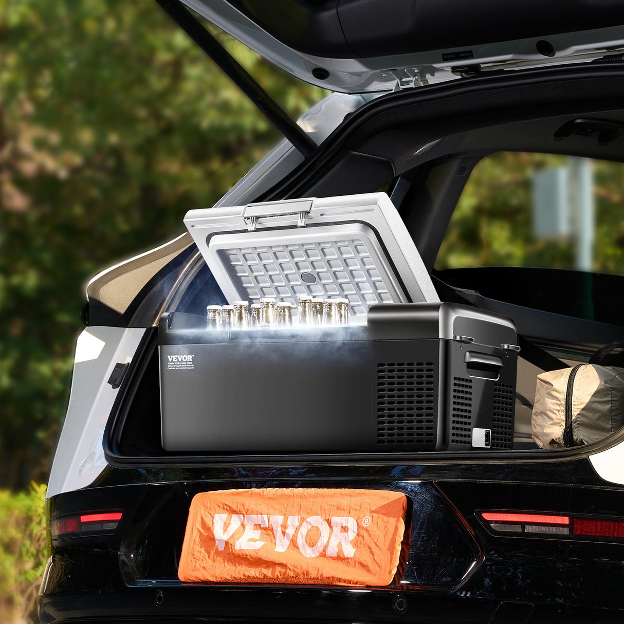 Battery protection setting on the portable car fridge freezer