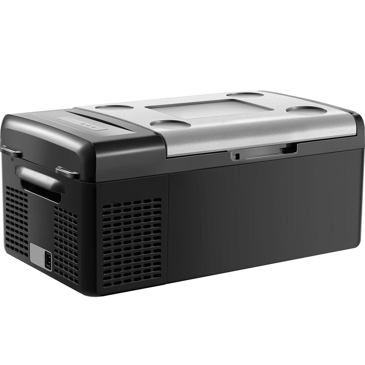 Portable fridge freezer connected to a portable power station