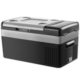 Dimensions and layout view of 20 L single zone portable car fridge freezer