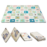 Extra large reversible foam baby play mat