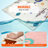Foam baby play mat thickness detail