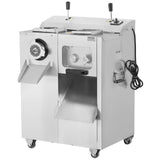 Size 22 stainless steel commercial meat grinder and slicer with feed tray