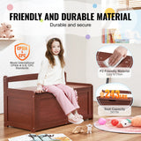 VEVOR Cherry Kids Toy Storage Bench
