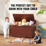 VEVOR Cherry Kids Toy Storage Bench