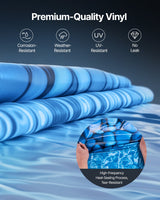 Salir Round Pool Liner, 24ft Overlap Style