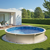 Salir Round Pool Liner, 24ft Overlap Style