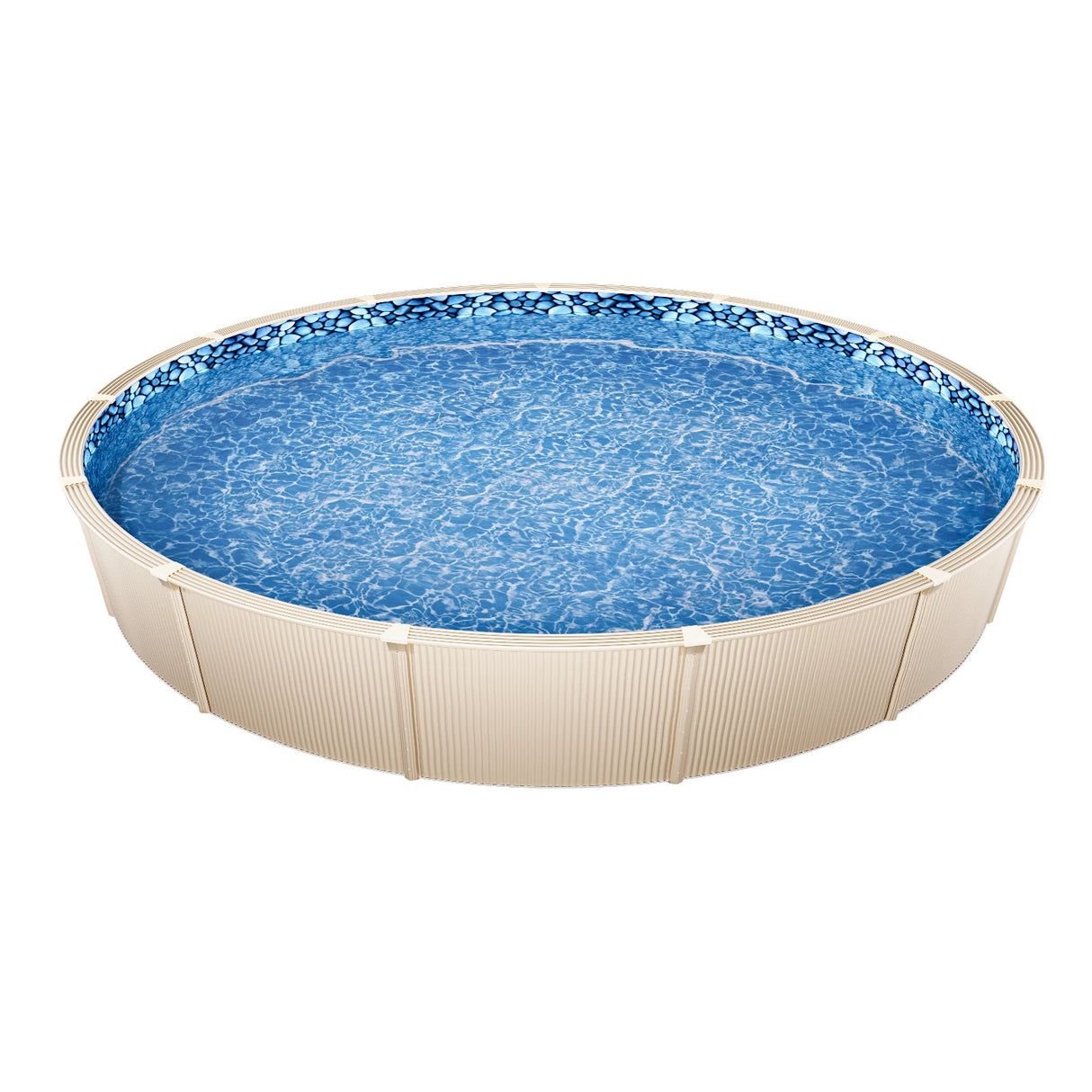 Salir Round Pool Liner, 24ft Overlap Style