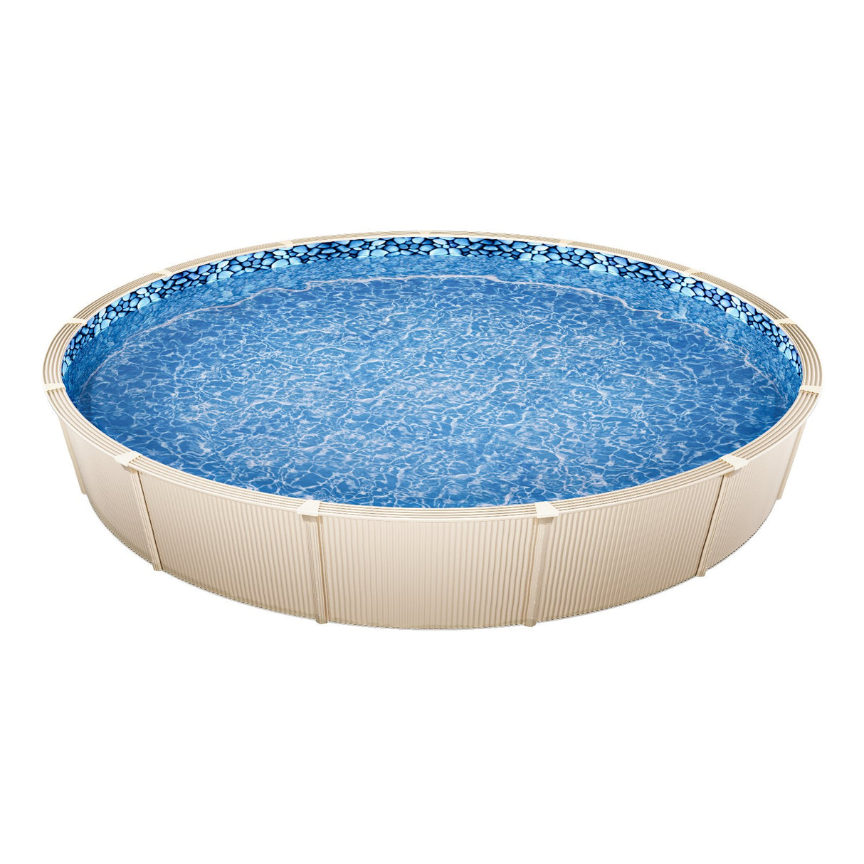 Salir Round Pool Liner, 24ft Overlap Style