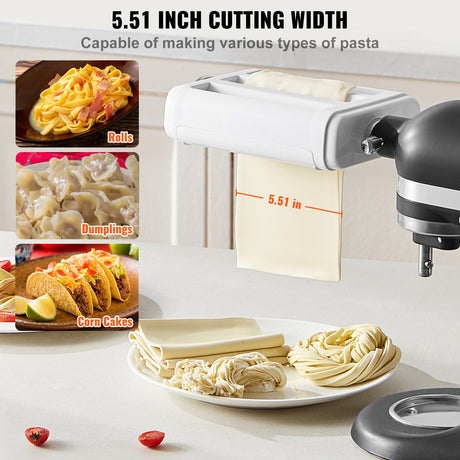 Spaghetti cutter producing 1.5 mm strands