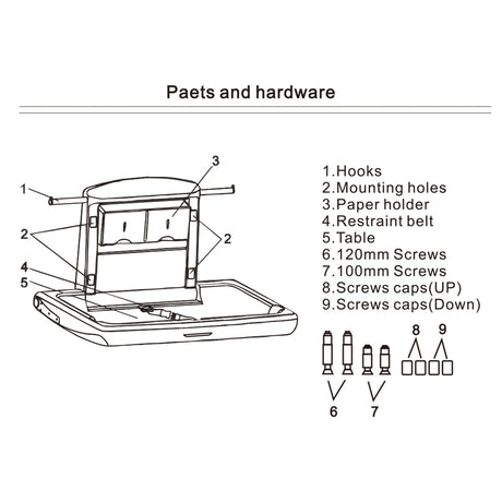 Wall mounted fold down baby change station in grey
