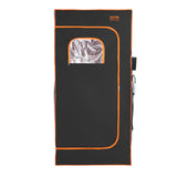 Portable far infrared sauna tent, 1400W with foldable chair