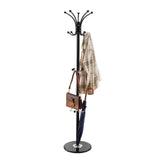 Point Lonsdale Marble Base Coat Stand with Umbrella Holder