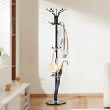 Point Lonsdale Marble Base Coat Stand with Umbrella Holder