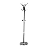 Point Lonsdale Marble Base Coat Stand with Umbrella Holder