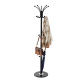 Point Lonsdale Marble Base Coat Stand with Umbrella Holder