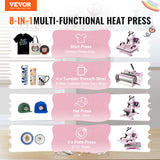 Four tumbler press attachments in 6 oz, 12 oz, 17 oz and 30 oz