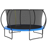Keppel Round Trampoline with Enclosure and Ladder, 14ft