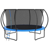 Keppel Round Trampoline with Enclosure and Ladder, 14ft