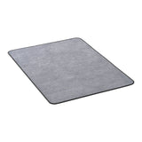 Office Chair Mat for Hard Floors, Corduroy, 915 x 1225 mm, Grey - view 1