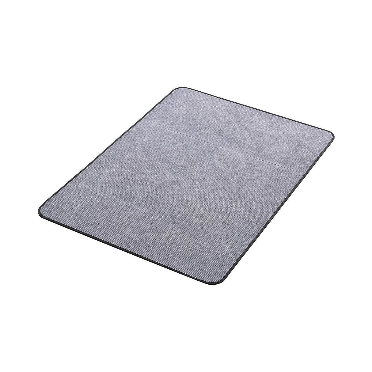 Office Chair Mat for Hard Floors, Corduroy, 915 x 1225 mm, Grey - view 9