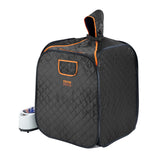Trinity portable steam sauna tent in an outdoor setting